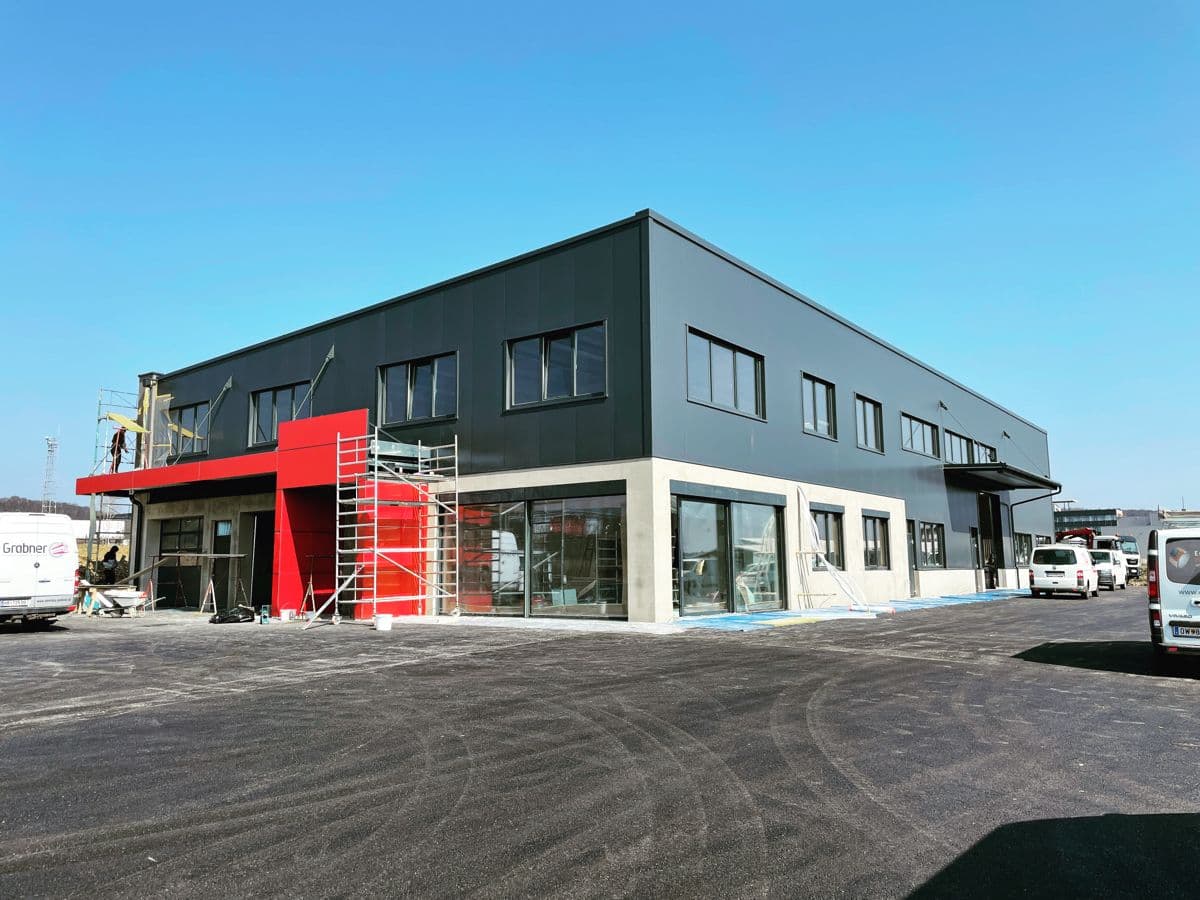 Steel Office Building Construction